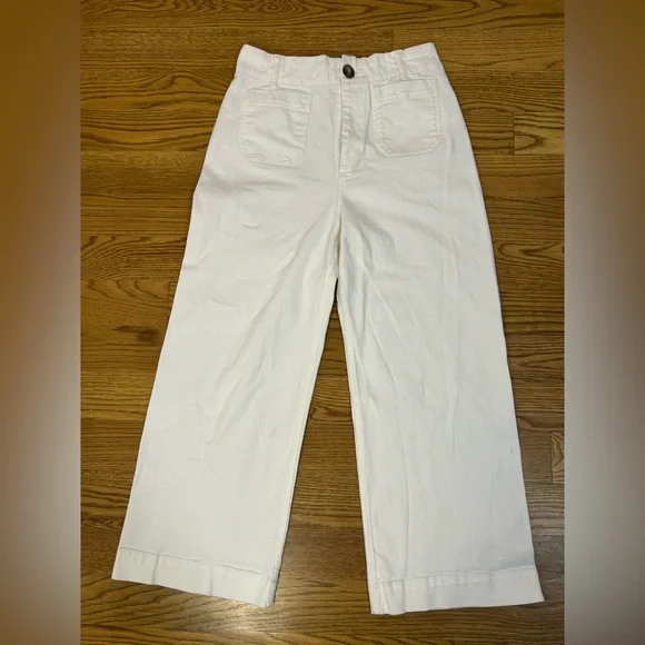 Anthropologie Maeve The Colette Crop Wide-Leg Jeans still Sold Online @$130! - Picture 7 of 16